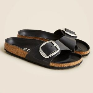 Women's Black Slide Sandals NWOT